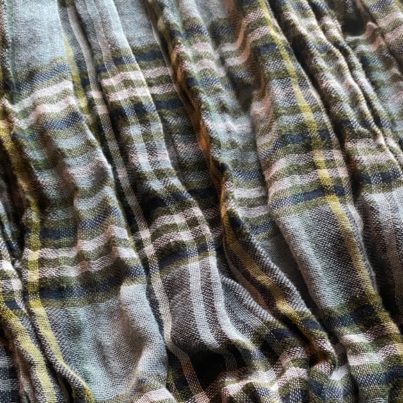 J. Jill Multicolor Plaid Infinity Scarf - Picture 4 of 5